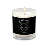 Image 2 of Katt Glass jar soy wax candle