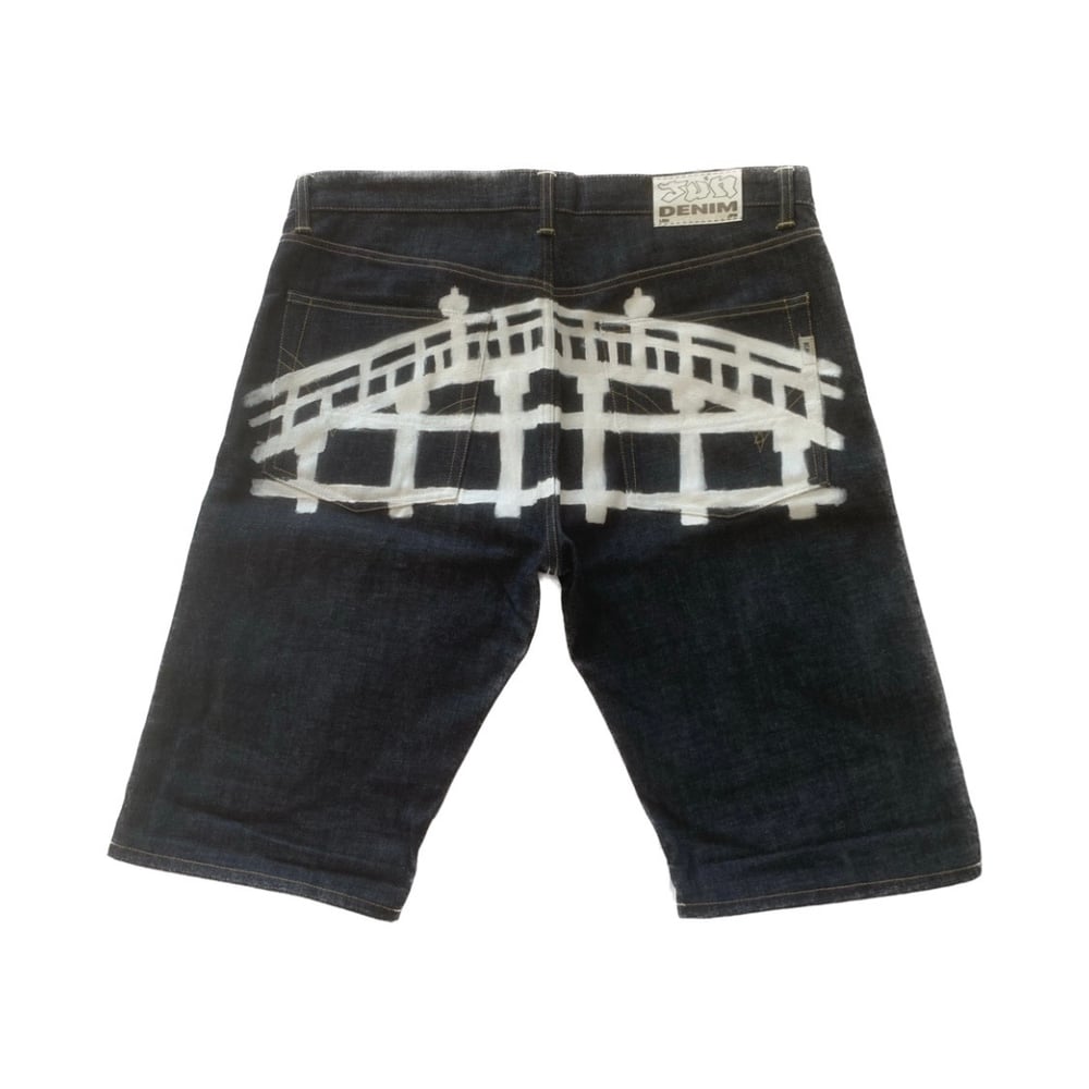 Sumiyoshi Taisha Jorts (UPCYCLED)