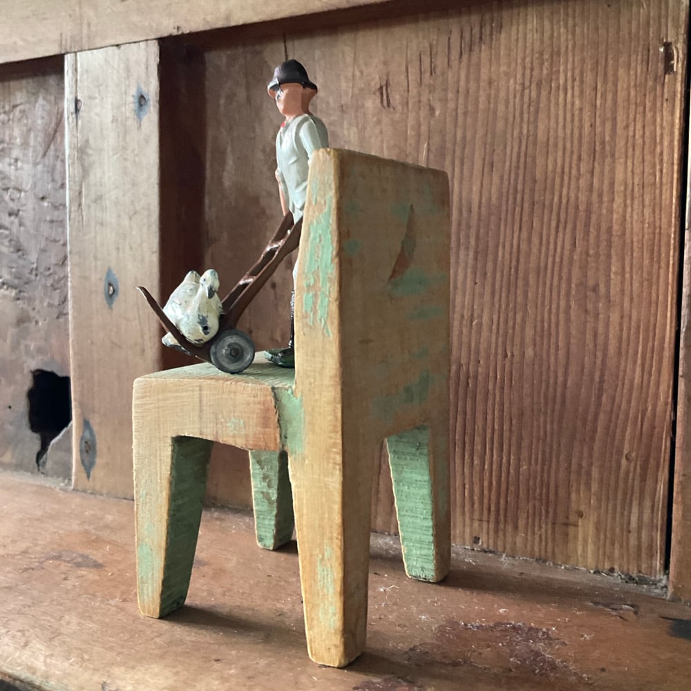 Image of Farmer,Duck & Chair