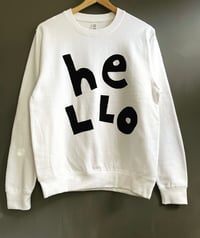 Image 2 of HELLO Sweatshirt -in-a-bag