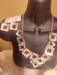 Image 2 of KELLI SILVER NECKLACE SET