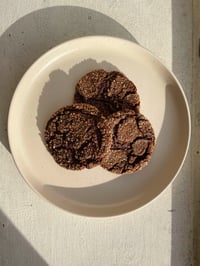 Image 1 of ginger molasses cookie