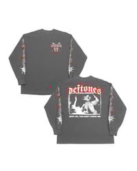 Image 2 of LS DEFTONES - HB RIPS (BLACK/GREY/NAVY)