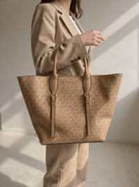 Image 4 of MICHAEL Michael Kors Moore Huge Buckle Tote