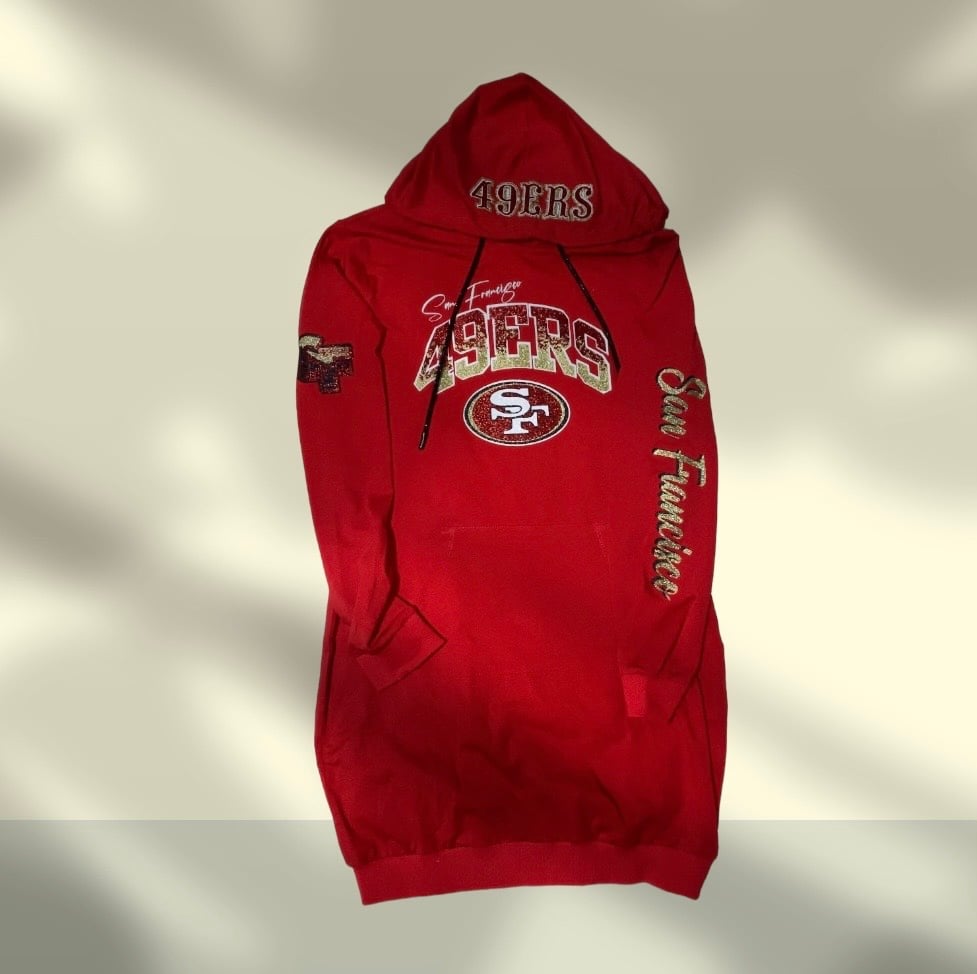 49ers Hoodie Dress