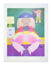 “ROCK” riso print 