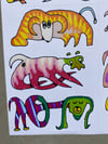 Animalz Stickers