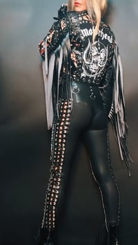 Image 8 of MOTORHEAD BUILT FOR SPEED BIKER JACKET 