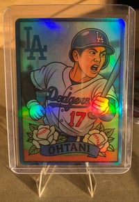 Image 4 of All 5 Card Set Limited Edition Holographic Bobbleboys Collector Card