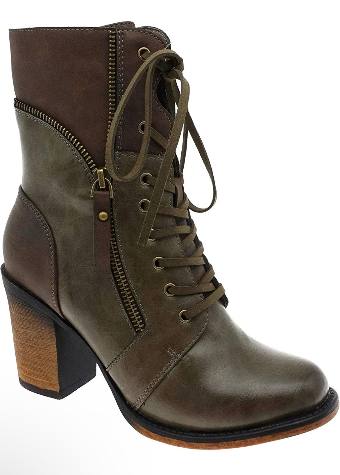 Image of Chamille Olive Boots