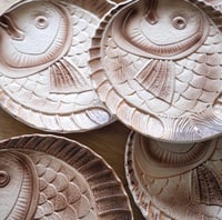 Image 3 of Lot de 6 assiettes à poisson Sarreguemines