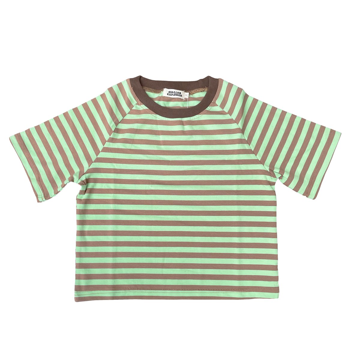 Image of Active T Shirt - Matcha / Brown 