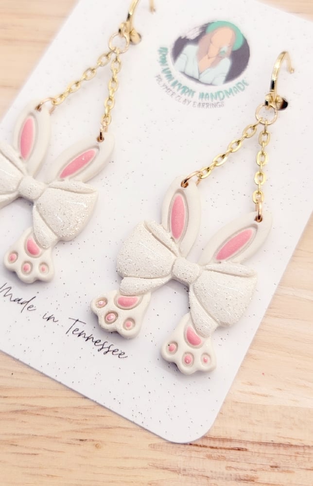 Image of Bunny Bow Dangles