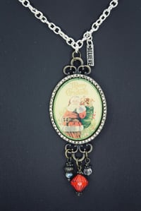 Image 4 of Believe Nostalgic Santa Necklace 🎄