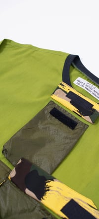 Image 3 of Para Pocket Olive Poplin Sweat