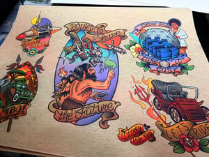 Image of Entire Disney Inspired Flash 40 Sheets 11x14” 