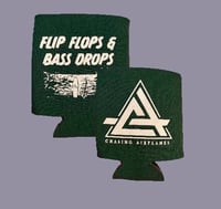“Flip Flops and Bass Drops” Koozie