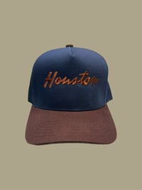 Image of Houston Cap (navy/brown)