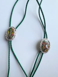 Image 1 of Rainbow Calsilica Bolo Tie