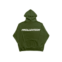 Image 3 of Dreams Sweatsuit - Olive Green W/White