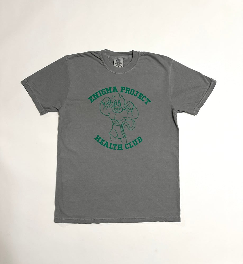 Image of Enigma Project Health Club Shirt.