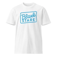 Image 2 of BLANK STARE STAMP LOGO.  Unisex premium t-shirt