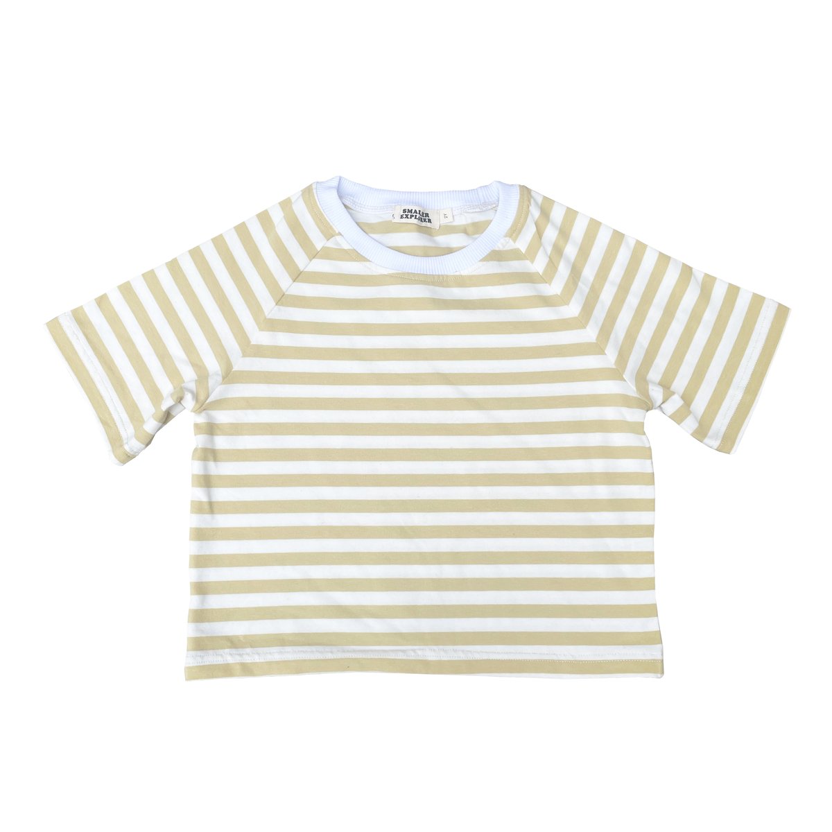 Image of Active T Shirt - Mustard / White 
