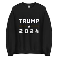Image 1 of Trump 2024 Sweatshirt, Pro Trump Sweater, Pro America Sweatshirt, MAGA Gift