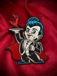 Dracula Big Boy Iron On Patch