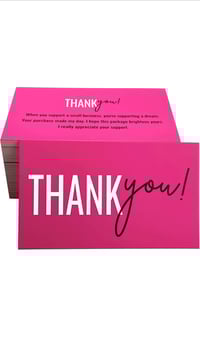 Image 4 of Thank You Business Cards