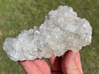 Image 4 of Glass Apophyllite, Stilbite & Chalcedony Specimen | India #3042