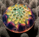 Image 3 of Fumed Honeycomb Mini Paperweight / Pocket Stone 8