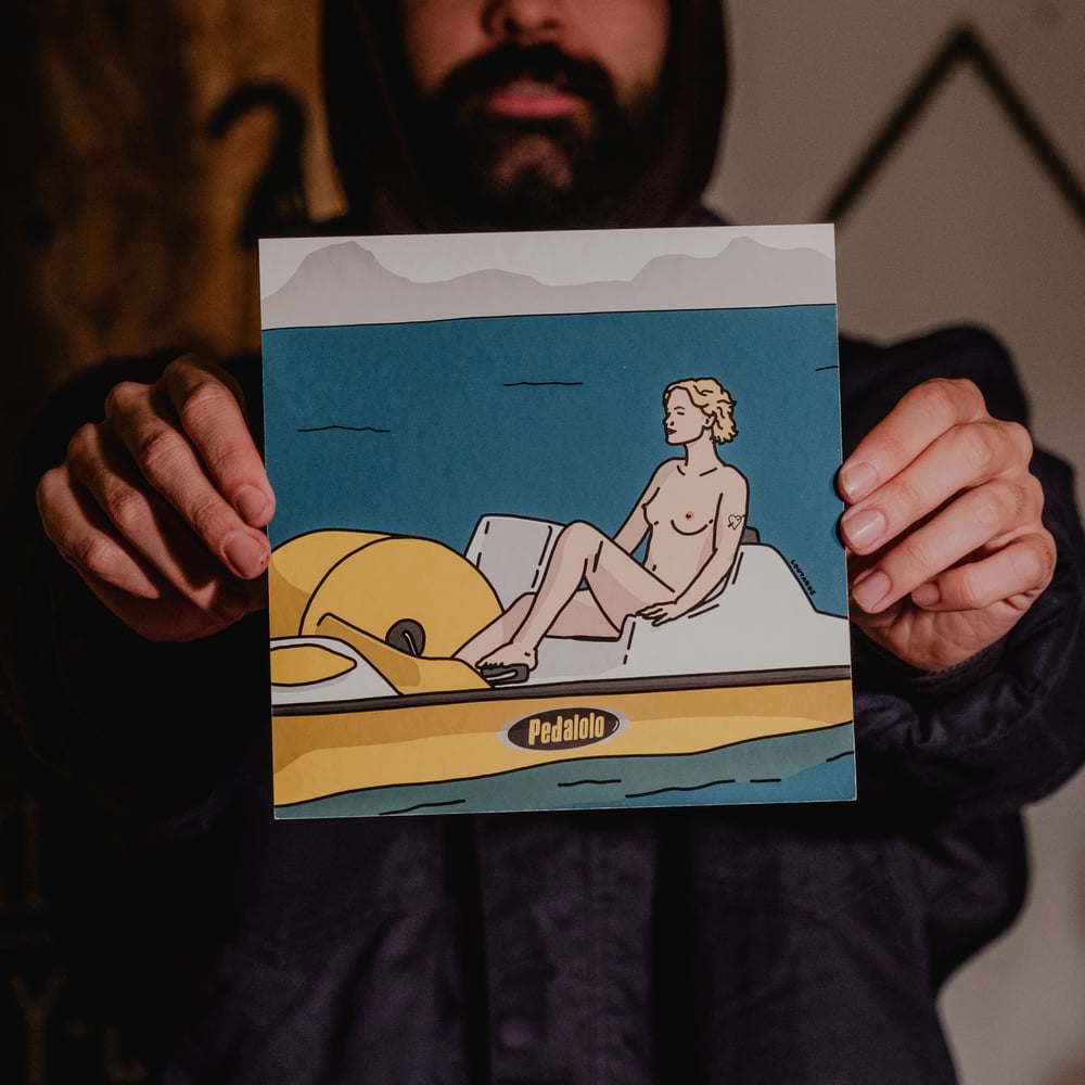 Image of Pedalolo - Affiche 8x8