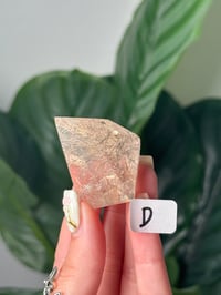 Image 4 of SILVER AND BLACK RUTILE IN QUARTZ GUSHER FREEFORMS -BRAZIL-