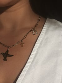 Image 2 of Western Cowgirl Charm Necklace