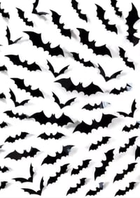 Image 6 of Bats - Set of 5 (wall decor) 