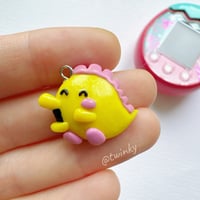 Image 1 of Sebiretchi - Tamagotchi Polymer Clay Charm