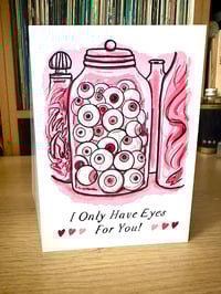 Image 2 of I Only Have Eyes For You greeting card