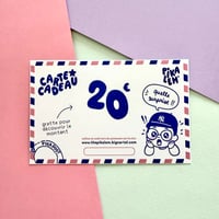 Image 2 of Carte cadeau 20€