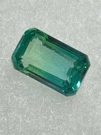 Image 8 of Natural light Teal Serendibite emerald-cut, 5.0ct