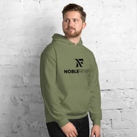 Image 1 of Noble Father Monogram Unisex Hoodie (Military)