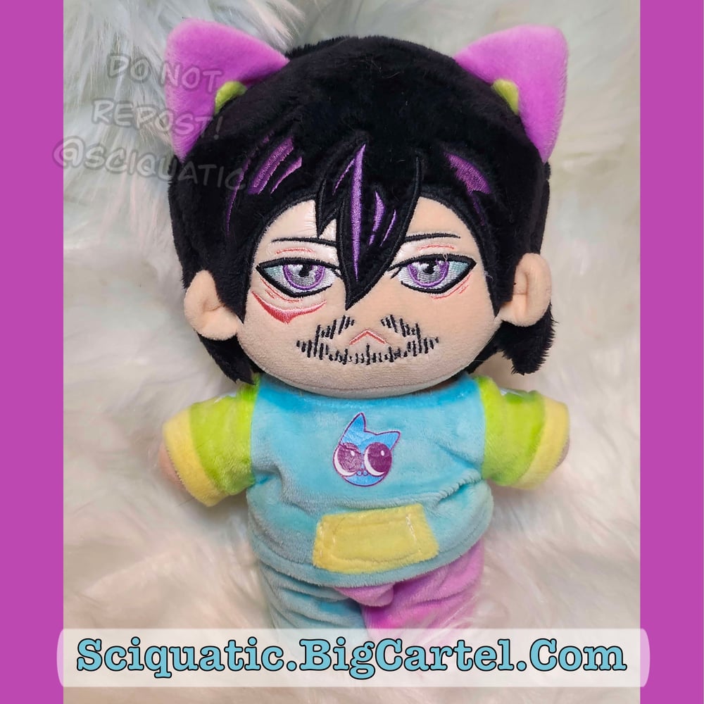 Image of Pastel Cat Teacher Plush