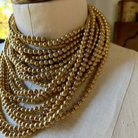 Image 6 of Givenchy Gold Multi-Strand Necklace