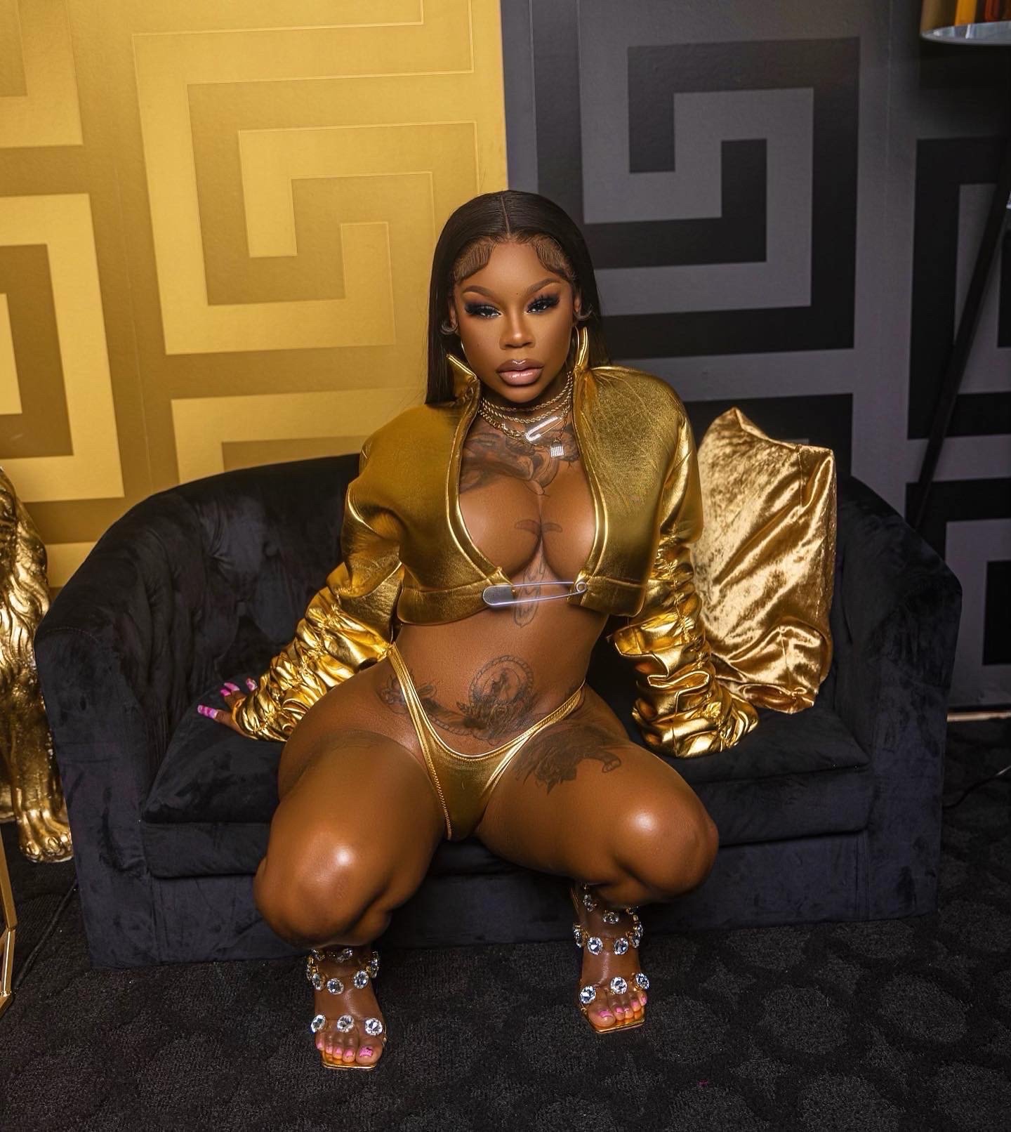 Image of The Golden Jacket Extended Sleeve