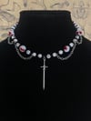 “Blood Splatter” Choker