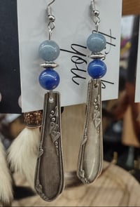 Image 2 of Handcrafted Spoon Handle Earrings