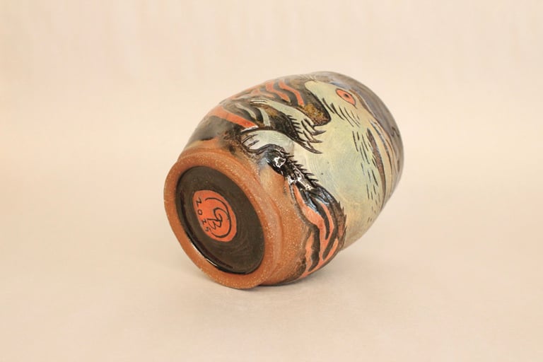 Rabbit and ferns cup Image 4