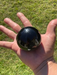 Image 19 of Rainbow Obsidian Sphere #1960