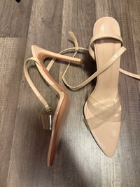 Clear sandals 