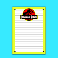 Image 2 of Jurassic Park Notepad